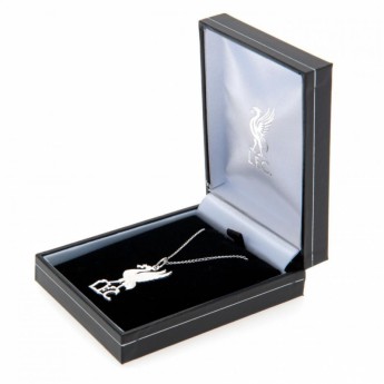 FC Liverpool řetízek na krk s přívěškem Sterling Silver Pendant & Chain LB