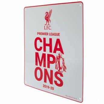 FC Liverpool cedule na zeď Premier League Champions WT