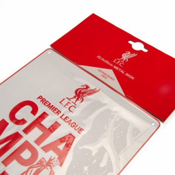 FC Liverpool cedule na zeď Premier League Champions WT