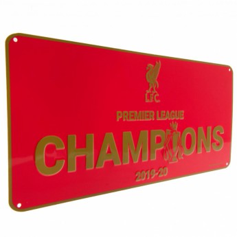 FC Liverpool cedule na zeď Premier League Champions RD
