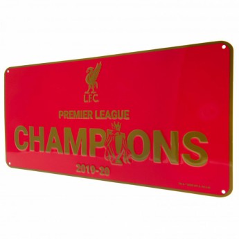 FC Liverpool cedule na zeď Premier League Champions RD