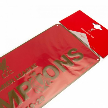 FC Liverpool cedule na zeď Premier League Champions RD