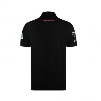 Alfa Romeo Racing pánské polo tričko Silver Tribute black F1 Team 2020