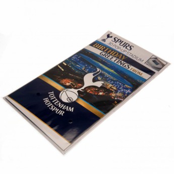 Tottenham Hotspur narozeninové přání 3D stadium pop-up inside