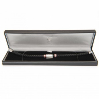 FC Liverpool kožený náramek Premier League Champions Leather Bracelet