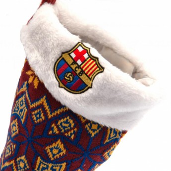 FC Barcelona vánoční punčocha Ugly Knit Christmas Stocking