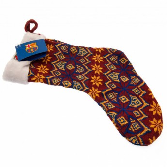FC Barcelona vánoční punčocha Ugly Knit Christmas Stocking