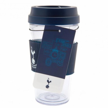 Tottenham Hotspur cestovní hrnek Clear Grip Travel Mug