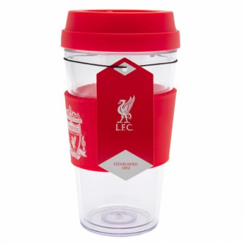 FC Liverpool cestovní hrnek Clear Grip Travel Mug CR