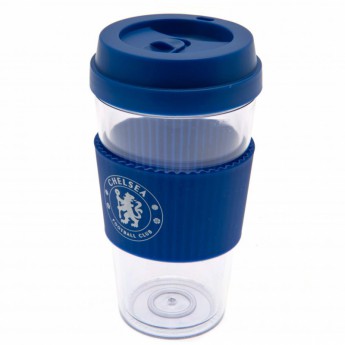 FC Chelsea cestovní hrnek Clear Grip Travel Mug