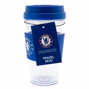 FC Chelsea cestovní hrnek Clear Grip Travel Mug