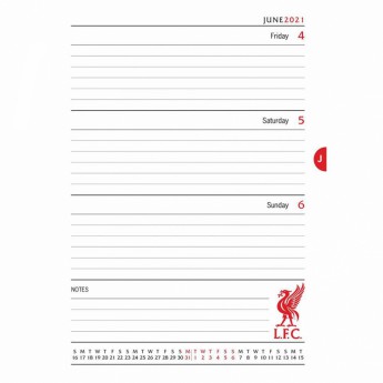 FC Liverpool diář A5 - 2021