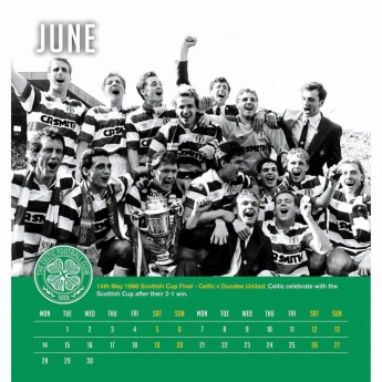 FC Celtic stolní kalendář 2021