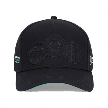 Mercedes AMG Petronas čepice baseballová kšiltovka badge black F1 Team 2020