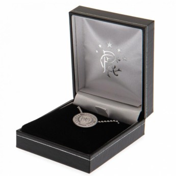 FC Rangers řetízek na krk s přívěškem Stainless Steel Pendant & Chain