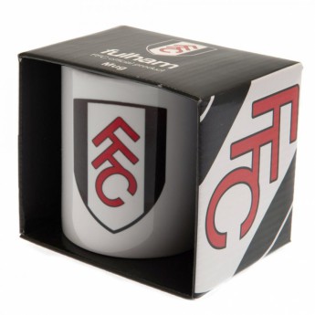 Fulham hrníček white logo