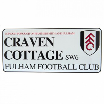 Fulham cedule na zeď Street Sign