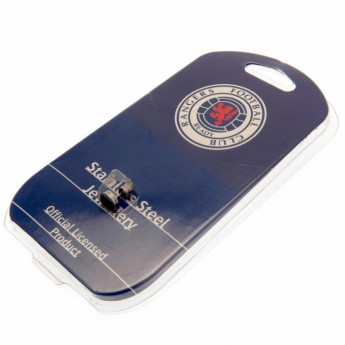 FC Rangers náušnice Stainless Steel Stud Earring RC
