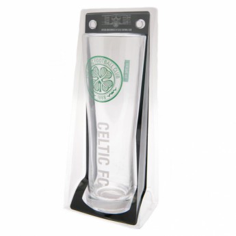 FC Celtic sklenice Tall Beer Glass inscription