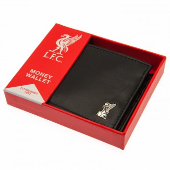 FC Liverpool kožená peněženka Metal Crest Leather Wallet