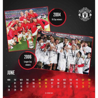 Manchester United stolní kalendář 2021