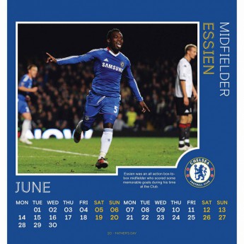 FC Chelsea stolní kalendář 2021