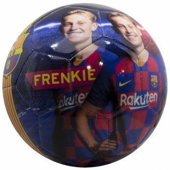 FC Barcelona fotbalový míč De Jong Photo Football - size 5