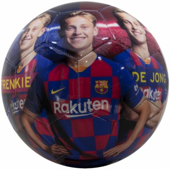 FC Barcelona fotbalový míč De Jong Photo Football - size 5