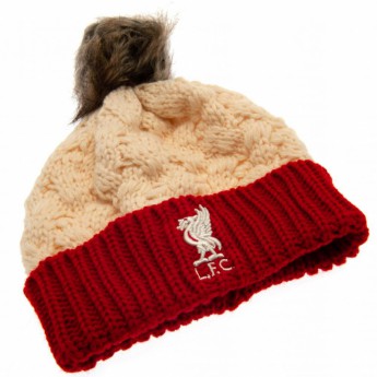 FC Liverpool zimní čepice Bowline Ski Hat redwhite