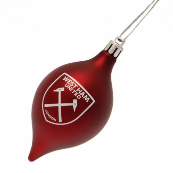 West Ham United vánoční ozdoby 3pk Vintage Bauble