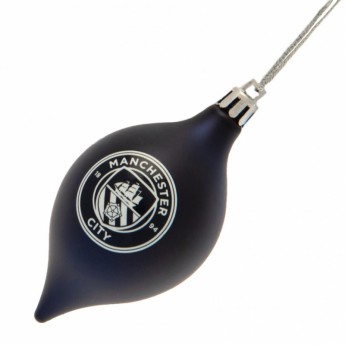 Manchester City vánoční ozdoby 3pk Vintage Bauble
