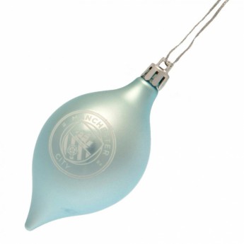 Manchester City vánoční ozdoby 3pk Vintage Bauble