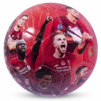 FC Liverpool fotbalový míč Premier League Champions Photo - size 5