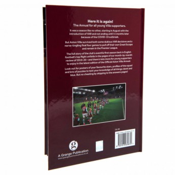 Aston Villa kniha 2021