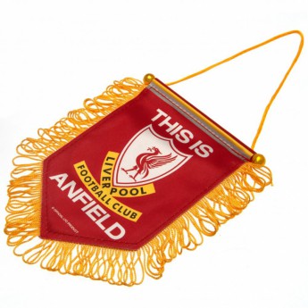 FC Liverpool vlaječka Mini Pennant TIA yellow