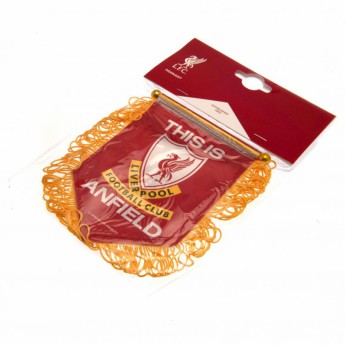 FC Liverpool vlaječka Mini Pennant TIA yellow