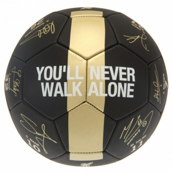 FC Liverpool fotbalový míč Premier League Champions Football Signature PH - size 5
