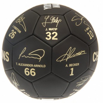 FC Liverpool fotbalový míč Premier League Champions Football Signature PH - size 5
