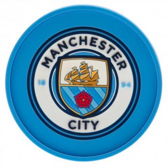 Manchester City silikonový náramek Silicone Coaster