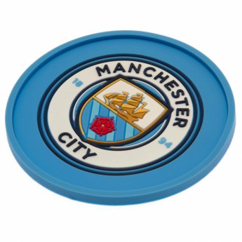 Manchester City silikonový náramek Silicone Coaster