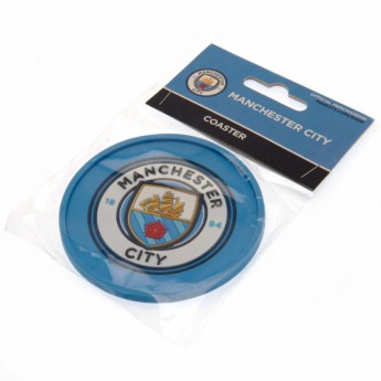 Manchester City silikonový náramek Silicone Coaster