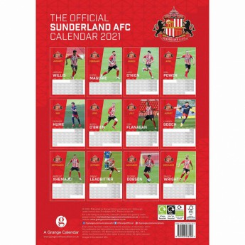 Sunderland kalendář 2021