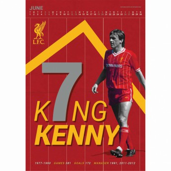 FC Liverpool kalendář Deluxe 2021