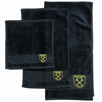 West Ham United set ručníků 3pc black