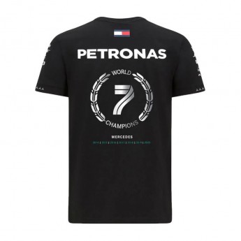 Mercedes AMG Petronas pánské tričko Constructor black F1 Team 2020