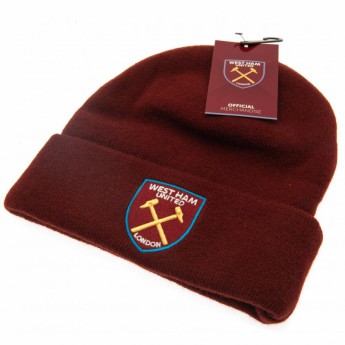 West Ham United zimní čepice Cuff Beanie CL