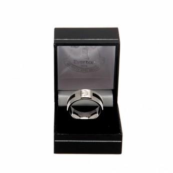 FC Everton prsten Black Inlay Ring Large