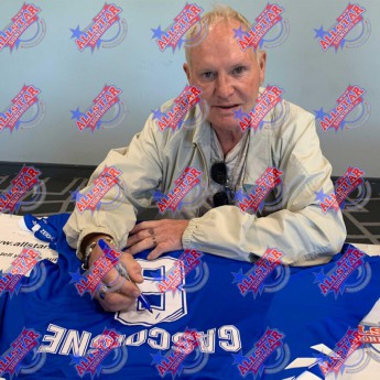 Legendy fotbalový dres Rangers Gascoigne 2019-2020 Signed Shirt
