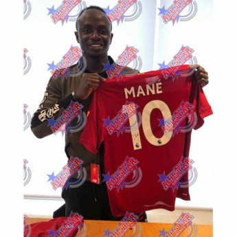 Legendy zarámovaný dres Mane 2019-20 Signed Shirt (Framed)