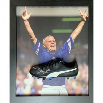 Legendy zarámovaná kopačka Gascoigne Signed Boot (Framed) Rangers